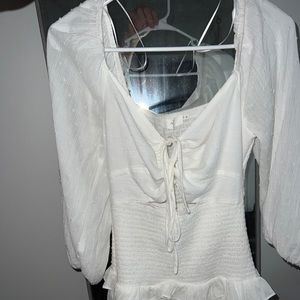 ASTR WHITE DRESS